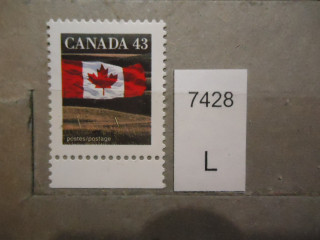 Фото марки Канада 1992г **