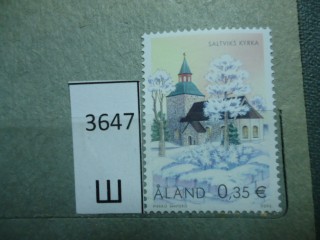 Фото марки Аландские острова 2002г **