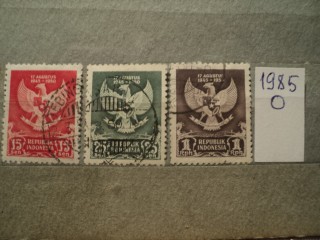 Фото марки Индонезия серия 1950г