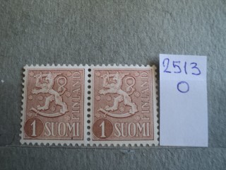 Фото марки Финляндия пара 1954г **