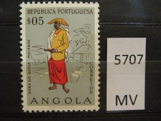 Фото марки Португальская Ангола 1957г *