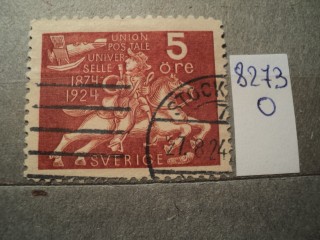 Фото марки Швеция 1924г