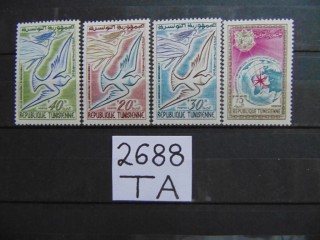 Фото марки Французский Тунис серия 1961г **