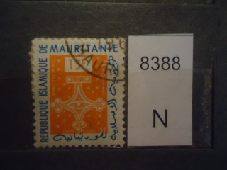 Фото марки Франц. Мавритания 1961г