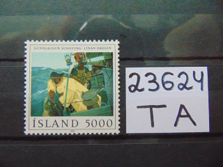 Фото марки Исландия марка 1981г **