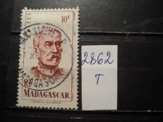 Фото марки Франц. Мадагаскар