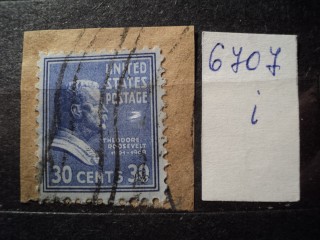 Фото марки США (вырезка)