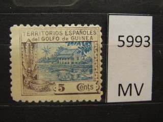 Фото марки Испанская Гвинея 1929г *