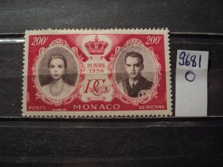 Фото марки Монако 1956г *