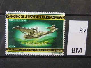 Фото марки Колумбия 1966г