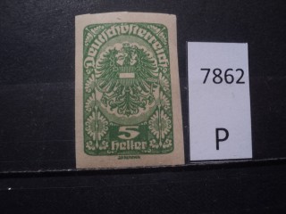 Фото марки Австрия 1920г **