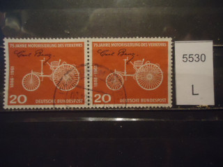 Фото марки Германия ФРГ 1961г сцепка