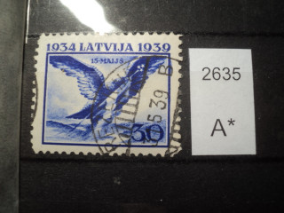 Фото марки Латвия 1939г
