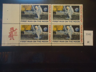 Фото марки США 1969г квартблок **