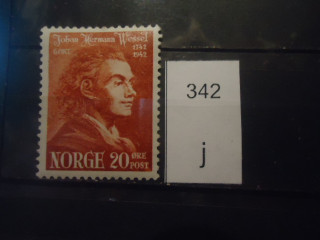 Фото марки Норвегия 1942г *