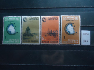 Фото марки Индонезия 1963г *