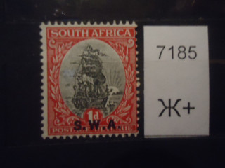 Фото марки Юго-Западная Африка надпечатка **