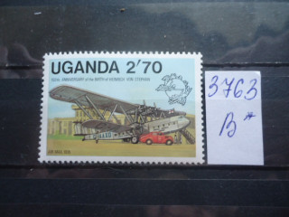 Фото марки Уганда 1981г **