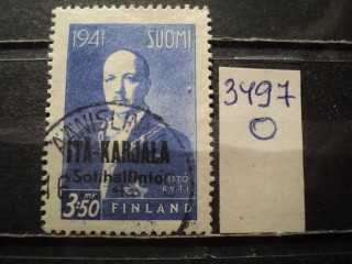Фото марки Финляндия. Оккупация Карелии 1942г