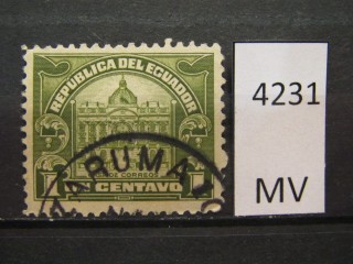 Фото марки Эквадор 1920г