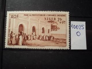 Фото марки Франц. Нигер 1942г *
