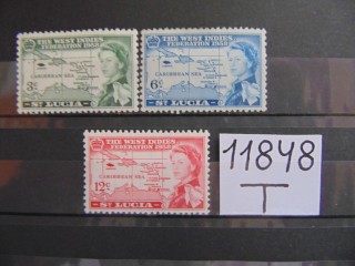 Фото марки Британская Св. Люсия серия 1958г **