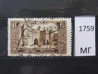 Фото марки Марокко 1923г
