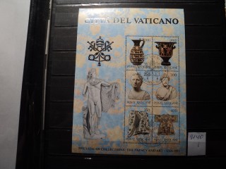 Фото марки Ватикан блок FDC