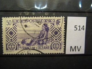 Фото марки Франц. Океания 1934г