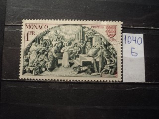 Фото марки Монако 1951г **