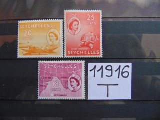 Фото марки Британские Сейшелы 1954г *