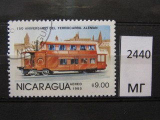 Фото марки Никарагуа 1985г