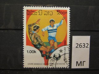 Фото марки Лаос 1986г