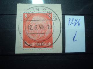 Фото марки Германия Рейх /вырезка из конверта/