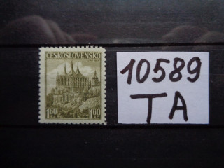 Фото марки Чехословакия марка 1937г **