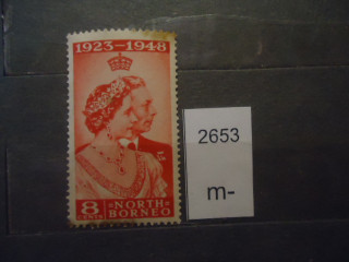 Фото марки Брит. Северное Борнео 1948г *