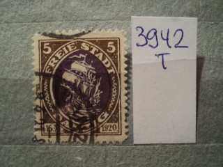 Фото марки Герман. Данциг 1921г