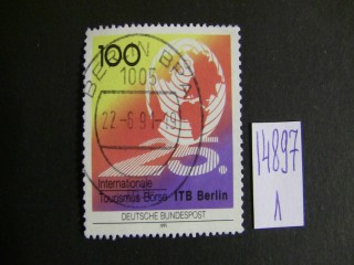 Фото марки Германия ФРГ 1991г