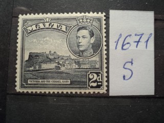 Фото марки Мальта 1958г *