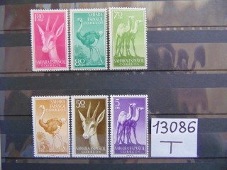 Фото марки Испанская Сахара серия 1957г **