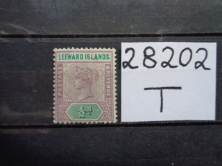 Фото марки Британские Подветренные Острова 1890г *