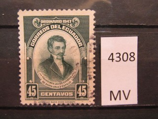 Фото марки Эквадор 1947г