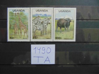 Фото марки Уганда 1988г **