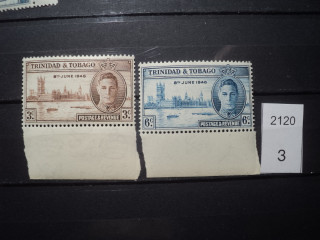 Фото марки Брит. Тринидад и Тобаго 1946г **