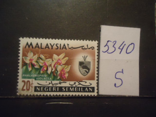 Фото марки Малайзия 1 м *