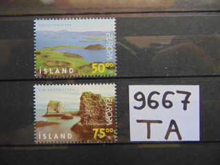 Фото марки Исландия серия 1999г **