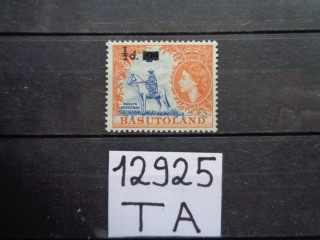 Фото марки Британский Басутоленд марка 1959г **