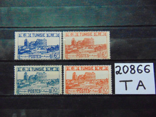 Фото марки Французский Тунис 1945г **
