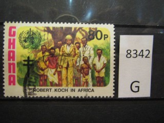Фото марки Гана 1982г