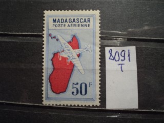 Фото марки Франц. Мадагаскар 1942г **